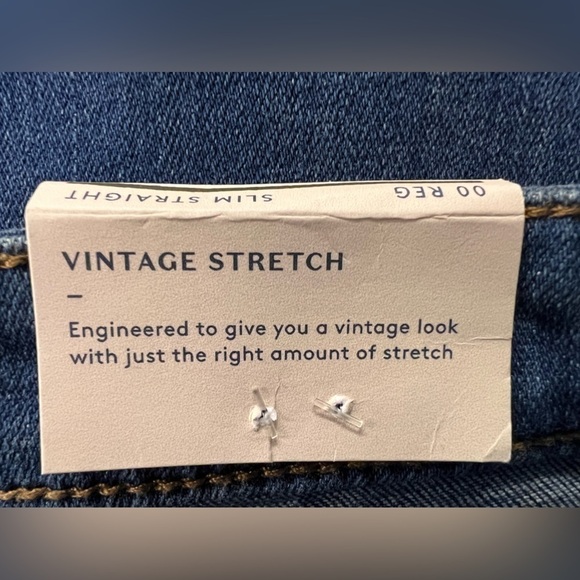 Women's High-Rise Slim Straight Fit Jeans - Universal Thread™ - Sz 00/24R - Picture 11 of 12